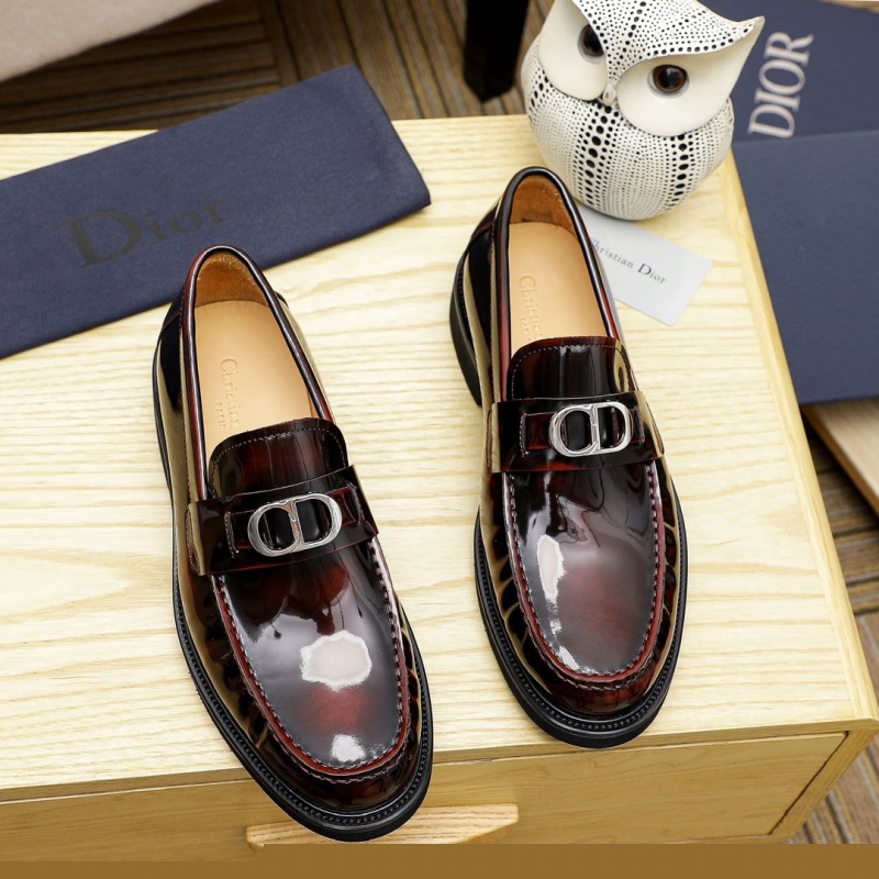 ch**an D*or leather shoes